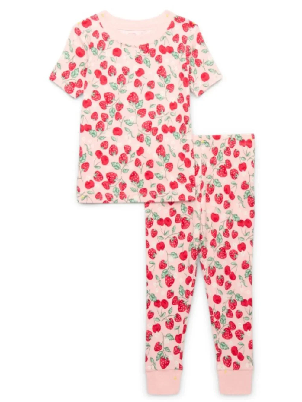 5T Wonder Nation Pajama Sets Bundle Short-Sleeve & Long-Sleeve with Pants